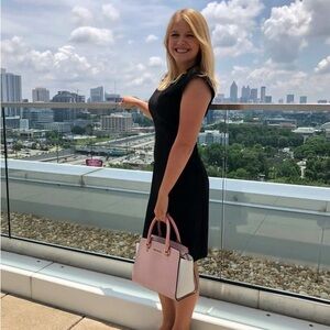 Calvin Klein Black Midi Dress